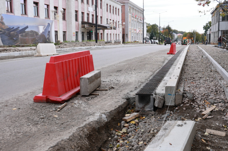 Ремонт дороги на Ленинской в Петропавловске-Камчатском . Фото: kamgov.ru. Фотография 5