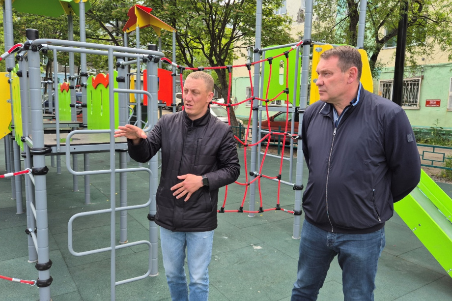 В Петропавловске-Камчатском благоустроена новая зона отдыха. . Фотография 2