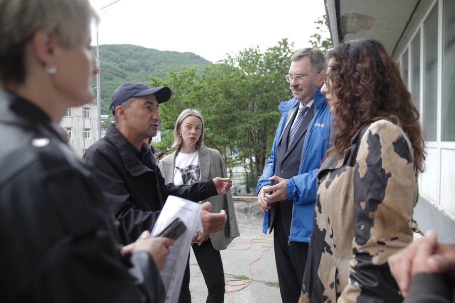 В Петропавловске-Камчатском модернизируют библиотеку № 1 имени Санеева. Фото: Законодательное Собрание Камчатского края. Фотография 3