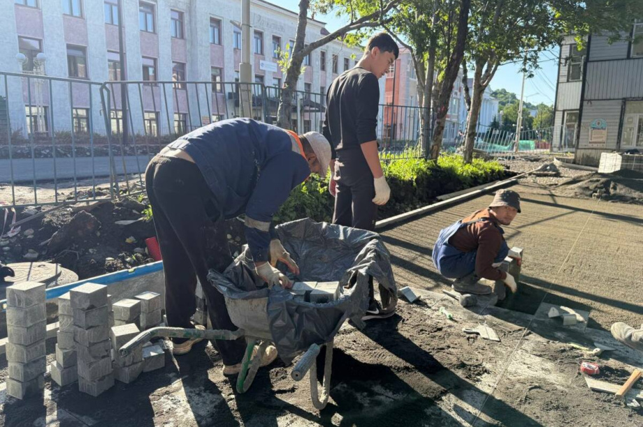 Завершается благоустройство исторического центра Петропавловска-Камчатского. kamgov.ru. Фотография 1